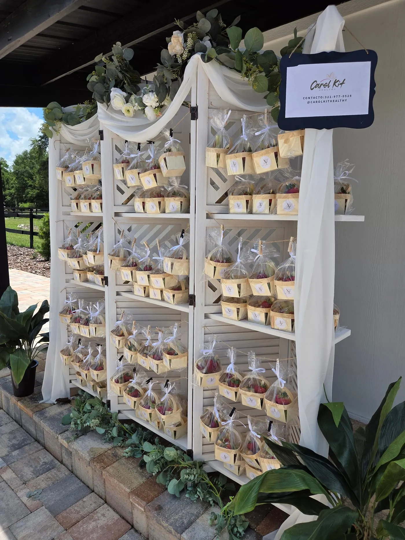 Favors and details for the guests