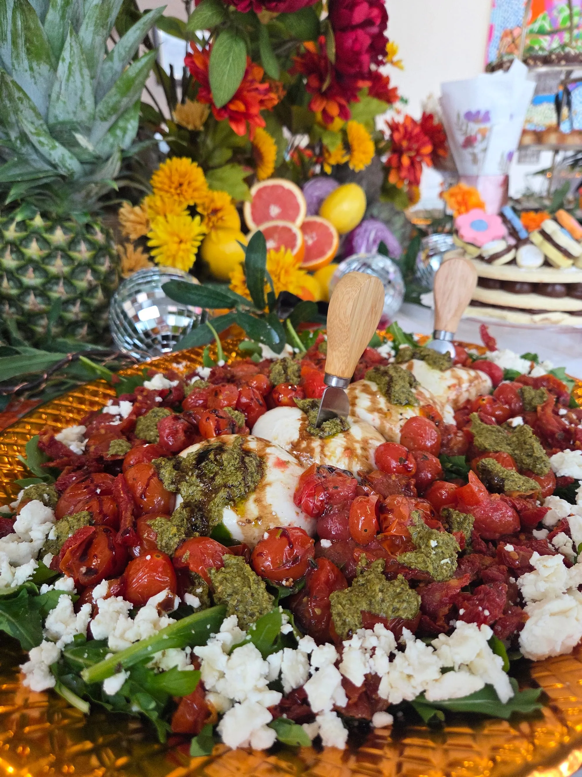 Carol Kit Healthy corporate catering setup
