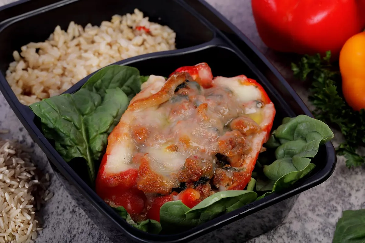 Turkey-Stuffed Pepper